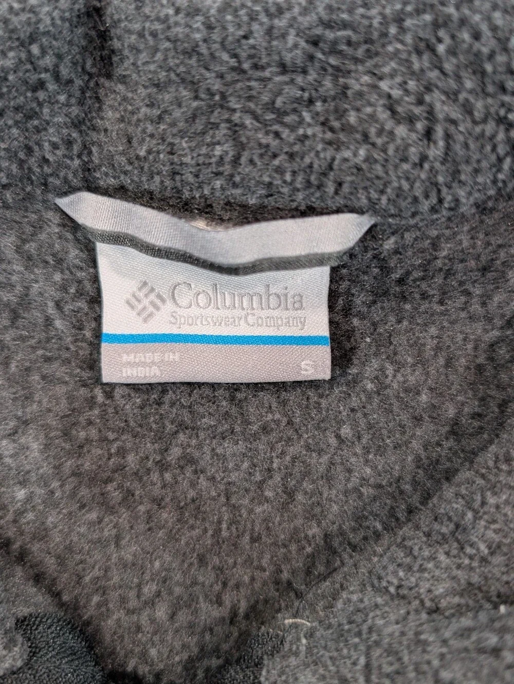 Columbia Fleece Steens Mountain 2.0 Jacket Full Zip Charcoal Gray Small